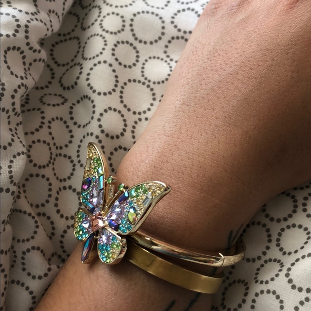 Butterfly Betsy Johnson bracelet